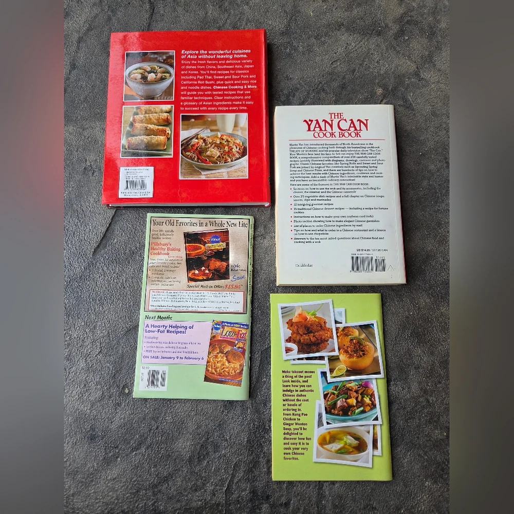 Chinese Cooking & More Cookbook Set